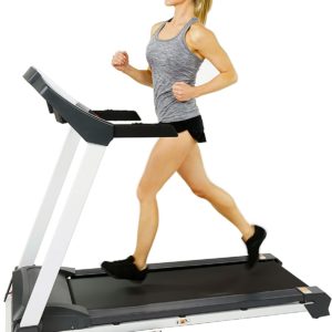 Sunny Health & Fitness SF-T7515 Smart Treadmill with Auto Incline, Speakers, Bluetooth