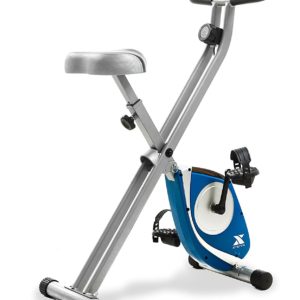 XTERRA Fitness FB150 Folding Exercise Bike, Silver