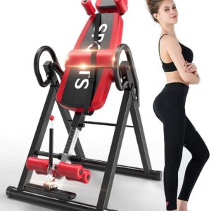 Bigzzia Gravity Heavy Duty Inversion Table with Headrest & Adjustable